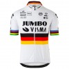 Tenue Maillot + Cuissard à Bretelles 2020 Team Jumbo-Visma UCI World Champion N001